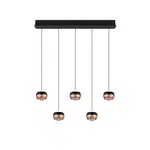 Trio Leuchten ZÁVĚSNÉ LED SVÍTIDLO, 100/10,5/200 cm