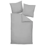 Janine POVLEČENÍ, krep, platinová, světle šedá, šedá, 140/200 cm