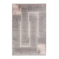 Novel TKANÝ KOBEREC, 133/190 cm, krémová, tmavě šedá