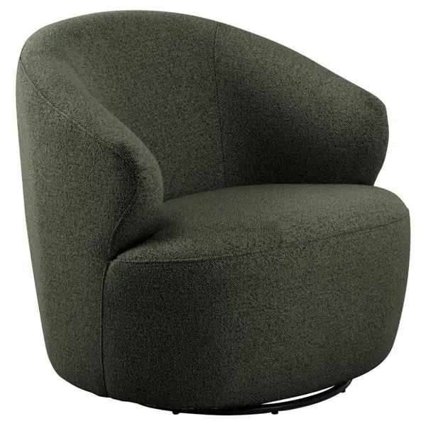 MID.YOU KŘESLO, textil, zelená