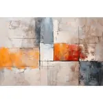 OBRAZ NA PLÁTNĚ, abstraktní, 30/30 cm
