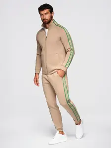 Ombre Men's elegant set suit vest + shorts