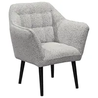 MID.YOU KŘESLO, textil, světle šedá