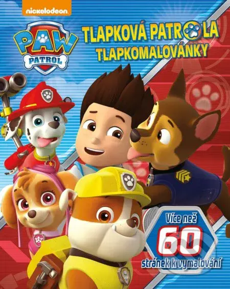 Tlapková patrola: Tlapkomalovánky - kniha z kategorie Omalovánky