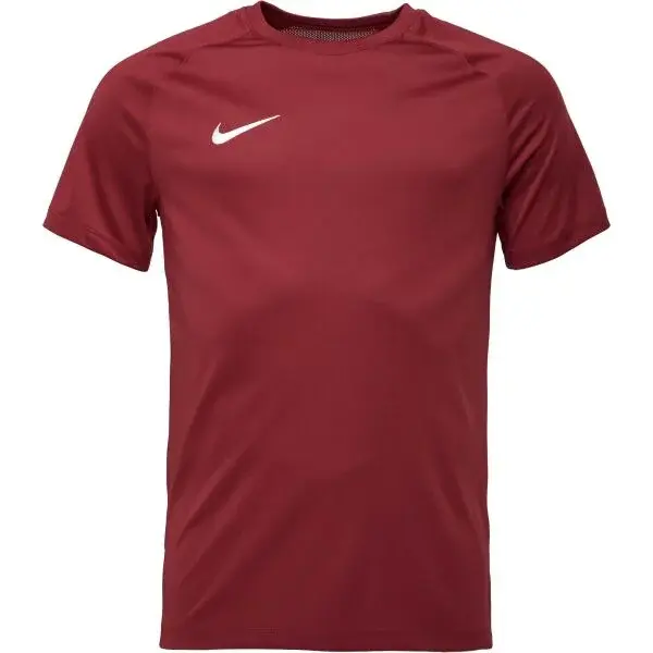 Nike DRI-FIT PARK VIII JERSEY SS M Pánské sportovní tričko, vínová, velikost