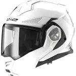 Překlopná moto přilba LS2 FF901 Advant X Solid White P/J S (55-56)