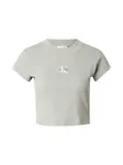 Calvin Klein Jeans Tričko  tmelová / čierna / biela