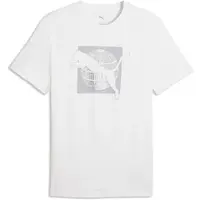Puma GRAPHIC FOIL TEE Pánske tričko, biela, veľkosť