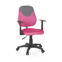 MID.YOU OTOČNÁ ŽIDLE PRO MLÁDEŽ, šedá, pink