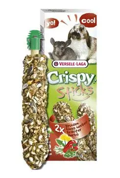 VL Crispy sticks pro králíky činčily bylinky 110g