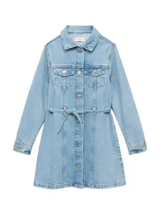 MANGO KIDS Šaty 'MARTA'  modrá denim