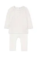 Dětská bavlněná souprava Tartine et Chocolat béžová barva