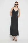 Šaty Ivy Oak černá barva, maxi, IO117599