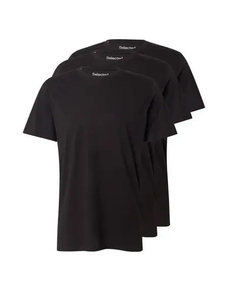 SELECTED Tričko 'SLHDAN'  čierna