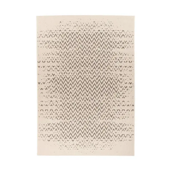 KOBEREC TKANÝ NA PLOCHO, 160/230 cm hnědá, krémová