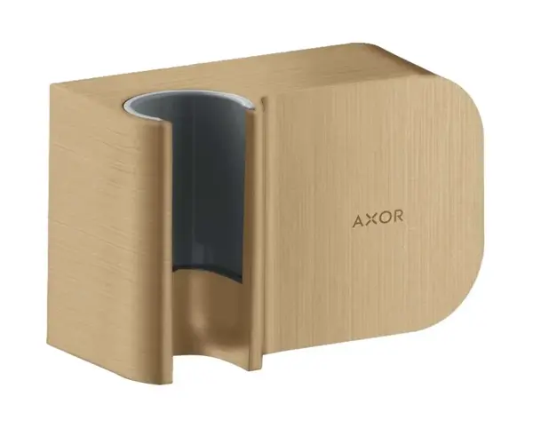 Axor One - Nástenné kolienko s držiakom, kefovaný bronz 45723140