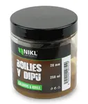 Nikl boilies v dipu calanus & krill 250 ml - 20 mm