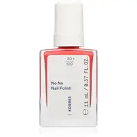 Korres No No Nail Polish pečující lak na nehty odstín 45 True Coral 11 ml