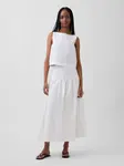 GAP Poplin Maxi Skirt
