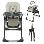 KINDERKRAFT Stolička jedálenská Tummie grey