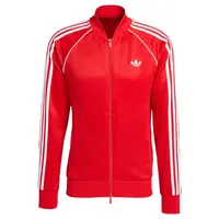 ADIDAS ORIGINALS Tepláková bunda 'SST'  červená / biela