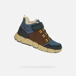 Modré chlapčenské členkové topánky Geox Flexyper Boy B ABX