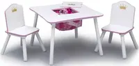 BHome Dětský stůl s židlemi PRINCEZNY