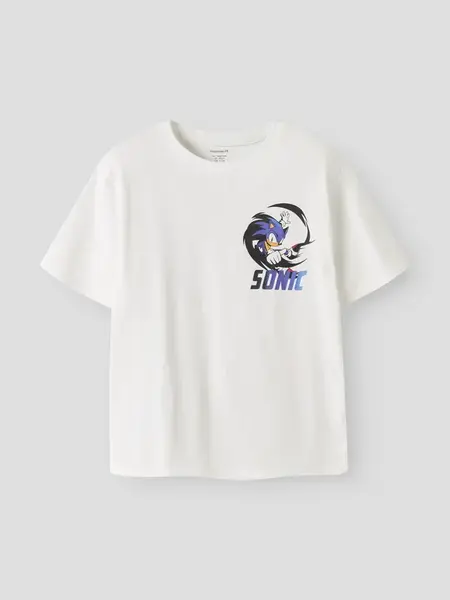 NAME IT Tričko 'NKMFitus Sonic'  tmavomodrá / červená / čierna / biela