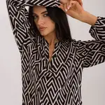 Blouse-D73771M11186B-black-beige