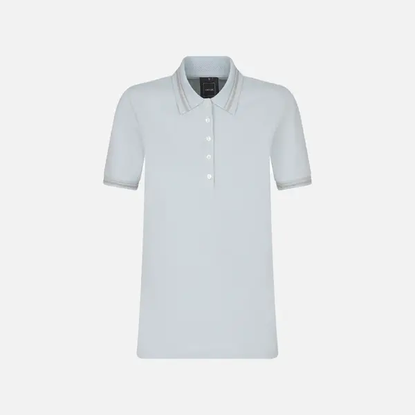 Light blue women's polo shirt Geox Polo - Women's