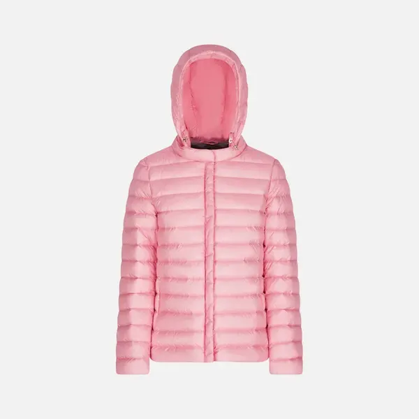 Pink Women's Quilted Jacket Geox Jaysen - Women's