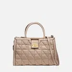 Beige women's handbag Geox Leonory - Women's