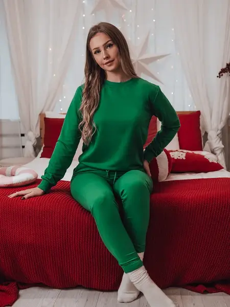 Dámsky dresový komplet MILIAN zelený