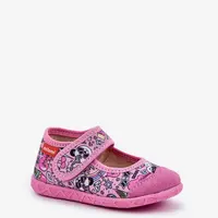 marka niezdefiniowana Kožené športové topánky na ružovej limmy platforme