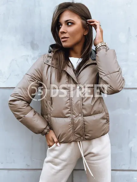 Dámska prešívaná bunda KHALEESI Farba camelová DSTREET