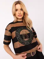 Blouse-CLM-BZ-0004.50-black-beige