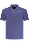 K-WAY POLO SHORT SLEEVE MEN BLUE