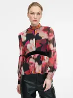 Red patterned women's blouse ORSAY - Women's