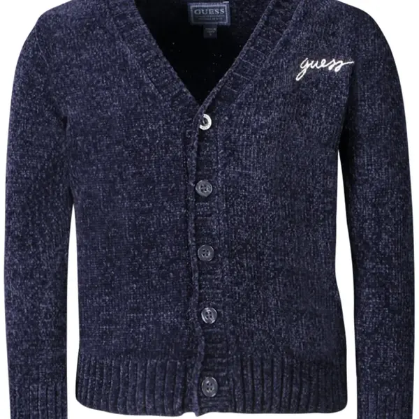 GUESS JEANS CARDIGAN FOR CHILDREN BLUE