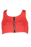 KARL LAGERFELD BEACHWEAR SWIMSUIT TOP WOMEN RED