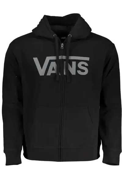 Pánska čierna mikina Vans na zips