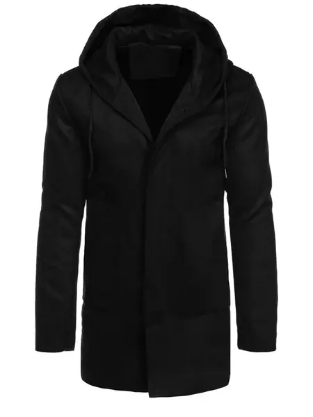 Pánsky zimný kabát Farba čierna DSTREET