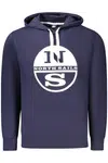 NORTH SAILS MEN'S ZIP-UP SWEATSHIRT BLUE