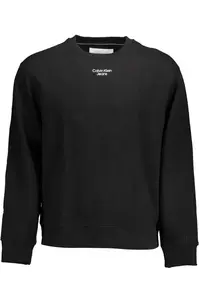 Čierna mikina Calvin Klein bez zipsu