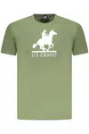 US GRAND POLO SHORT SLEEVE T-SHIRT MEN GREEN