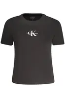 CALVIN KLEIN SHORT SLEEVE T-SHIRT WOMEN BLACK