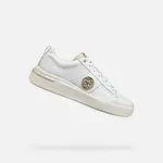 White women's sneakers Geox Dalyla - Women's