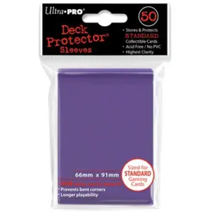 UltraPro Obaly na karty UltraPro Purple - 50ks