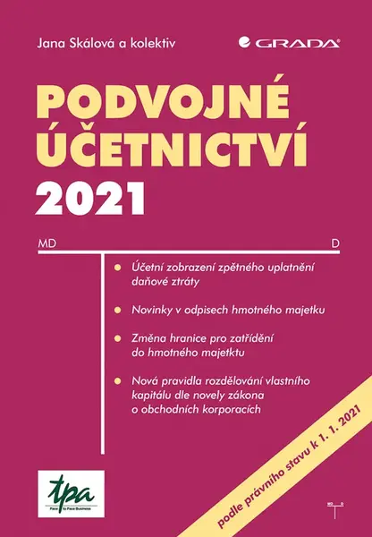 Podvojné účetnictví 2021, Skálová Jana