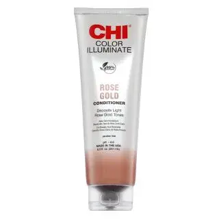 CHI Ionic Color Illuminate Conditioner tónovací kondicionér pre oživenie farby Rose Gold 251 ml
